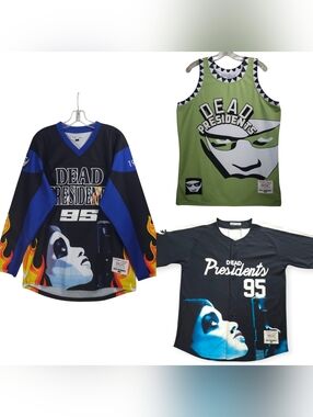 Headgear Classics 1995 Dead Presidents Jersey Lot Men's LG